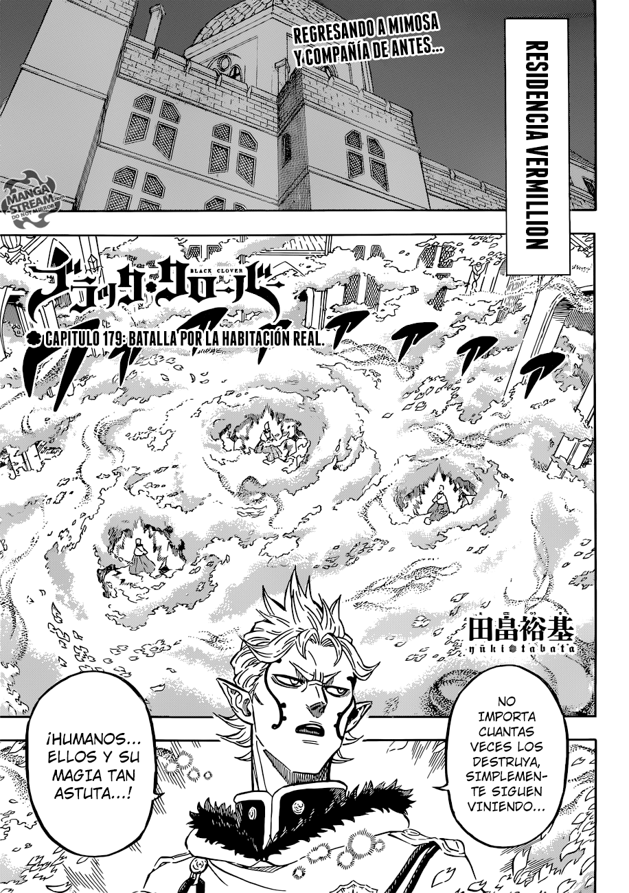 Black Clover: Chapter 179 - Page 1