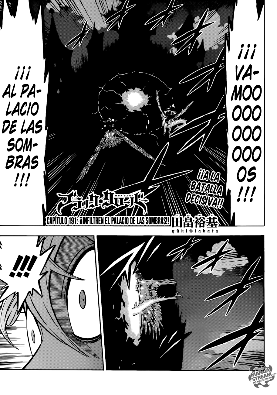 Black Clover: Chapter 191 - Page 1