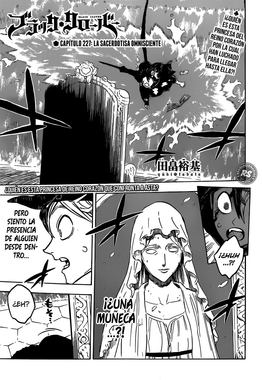 Black Clover: Chapter 227 - Page 1