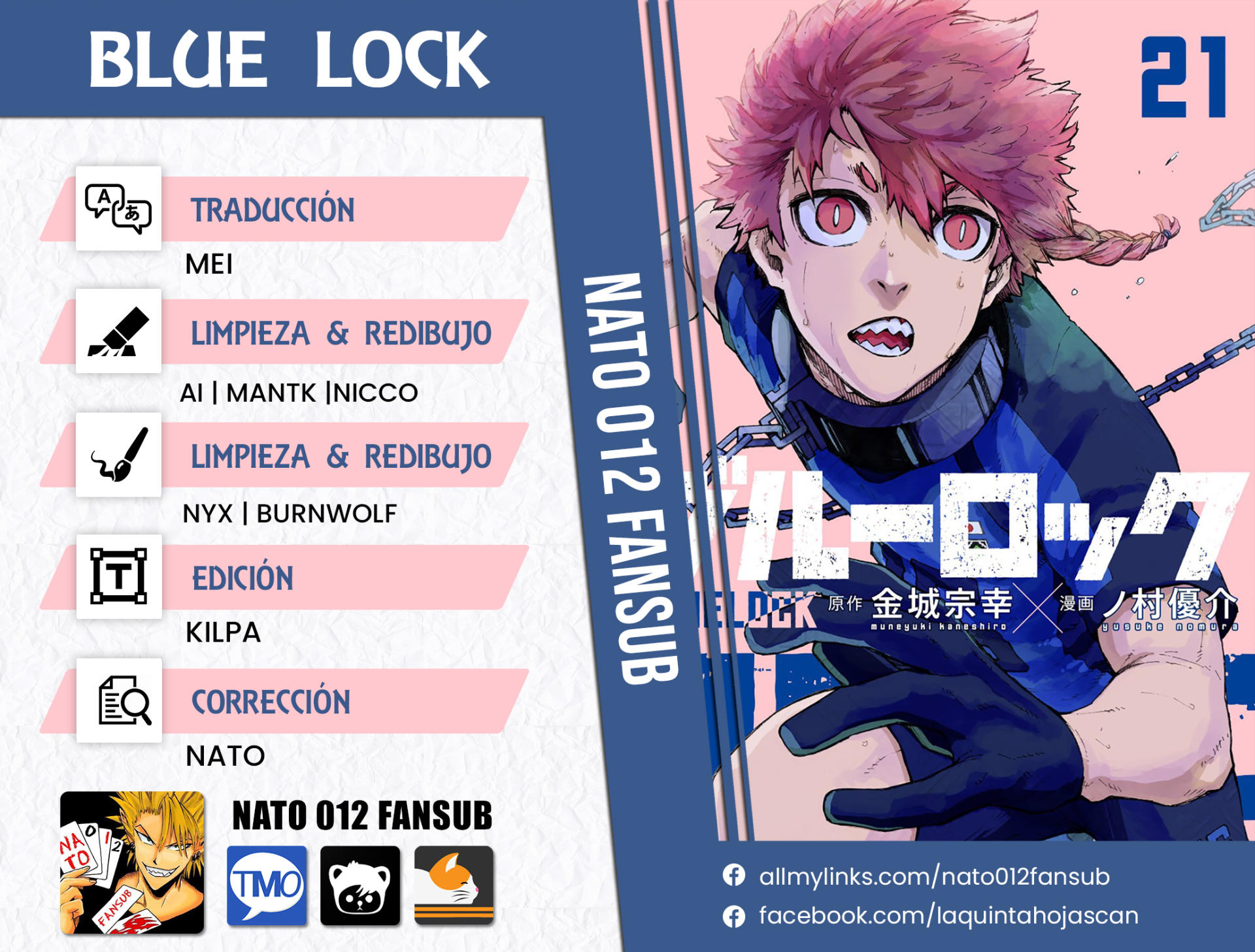 Blue Lock: Chapter 190-btuwx - Page 1