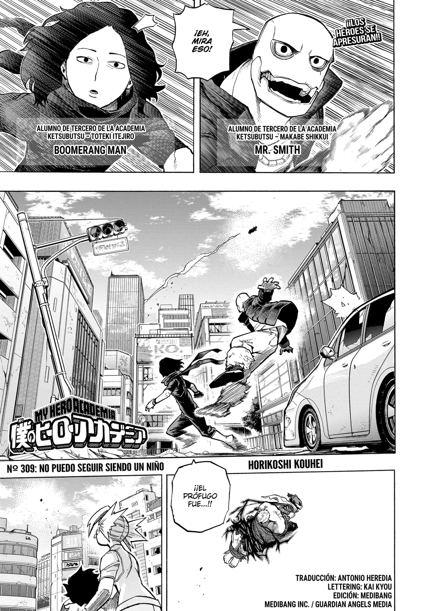 Boku no Hero Academia: Chapter 309-p6dyo - Page 1