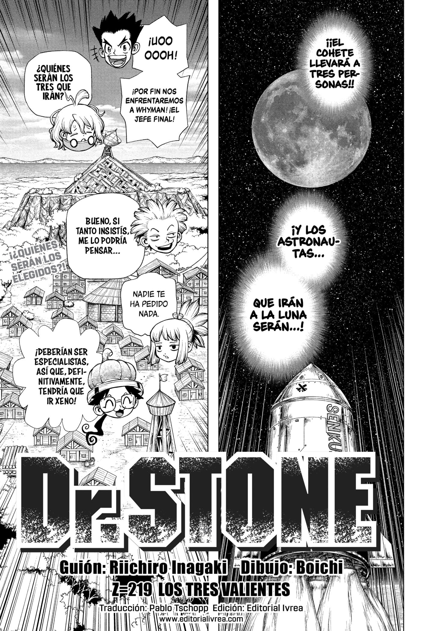 Dr. Stone: Chapter 219-r86y7 - Page 1