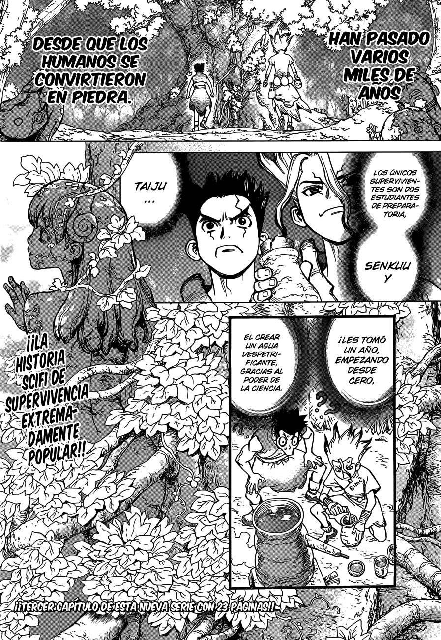 Dr. Stone: Chapter 3 - Page 1