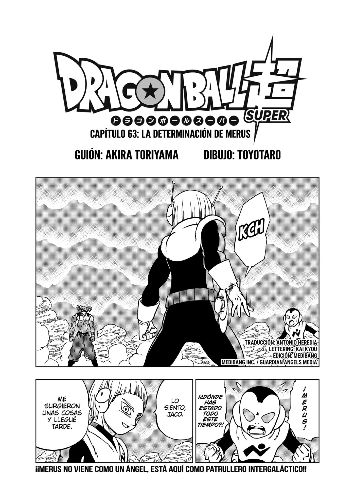 Dragon Ball Super: Chapter 63-7cc35 - Page 1