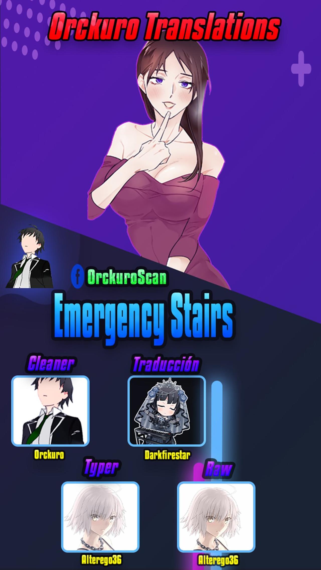 Emergency Stairs: Chapter 13-bcnmy - Page 1