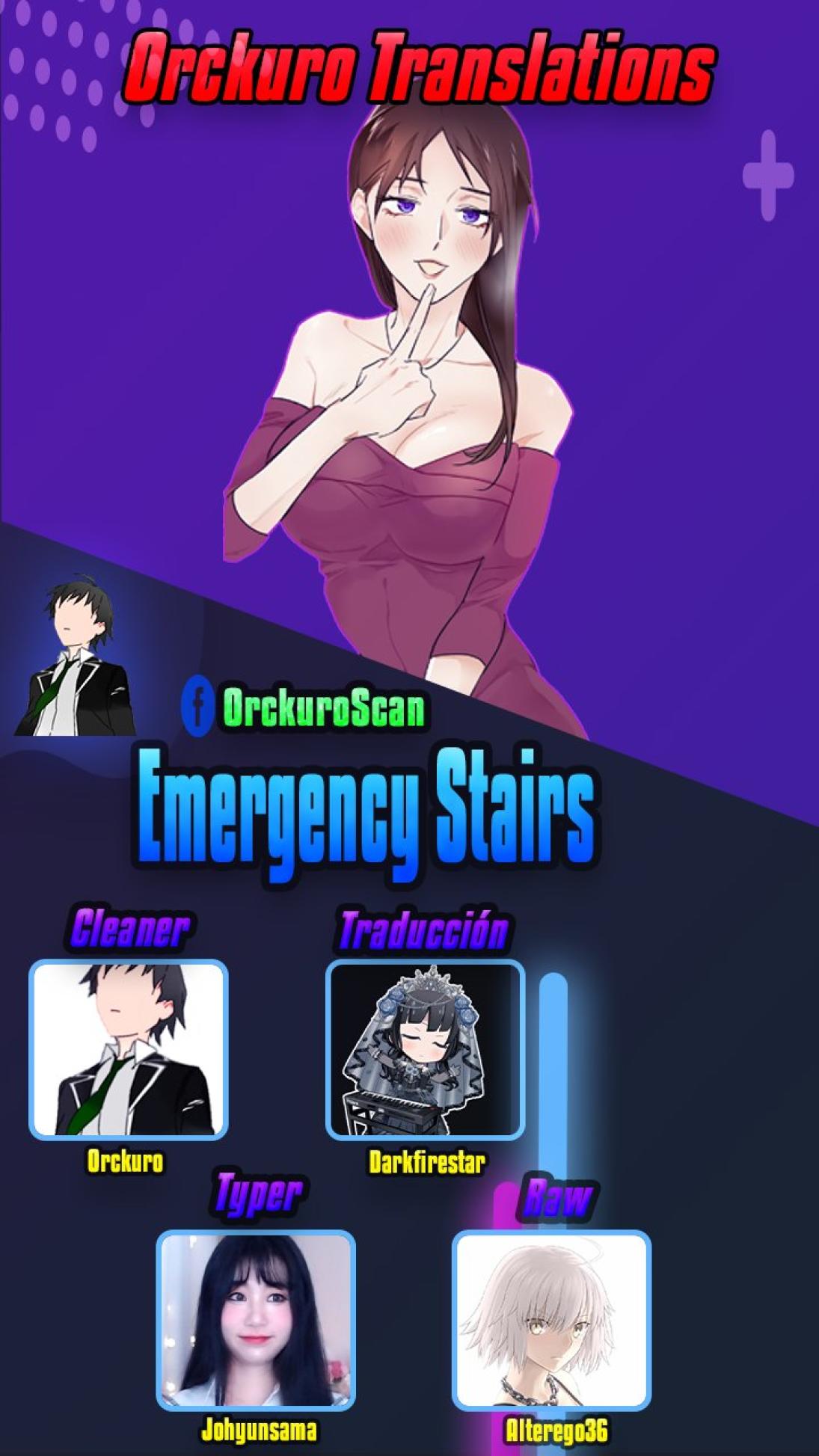 Emergency Stairs: Chapter 4-dzyed - Page 1