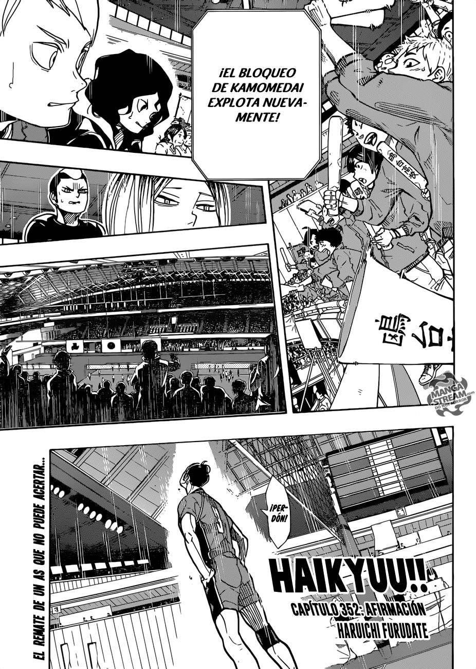 Haikyuu!!: Chapter 352 - Page 1