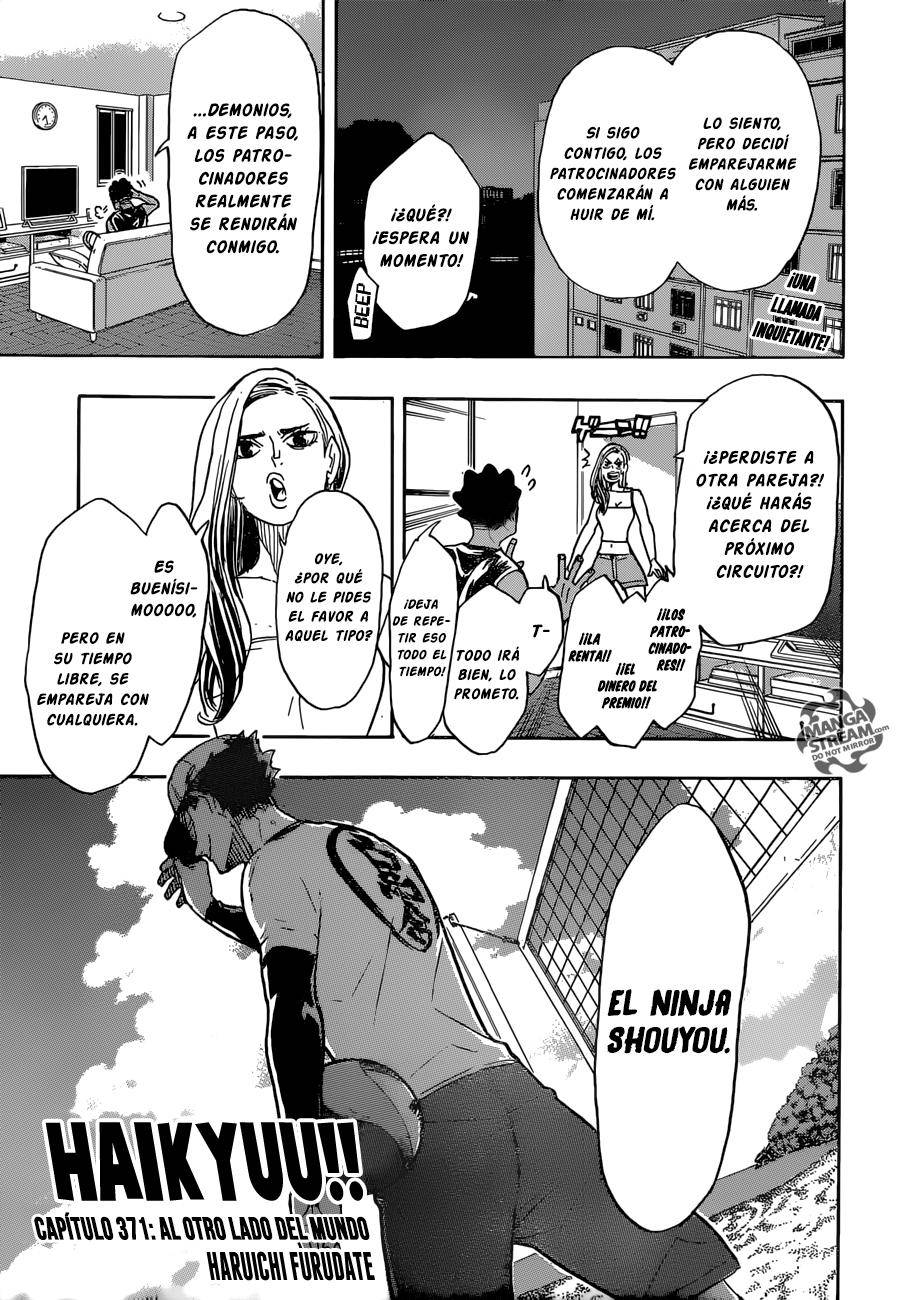 Haikyuu!!: Chapter 371 - Page 1