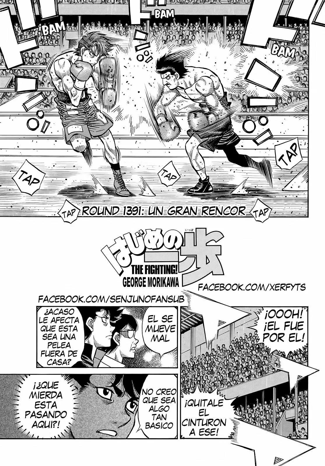 Hajime no Ippo: Chapter 1391-sxwht - Page 1