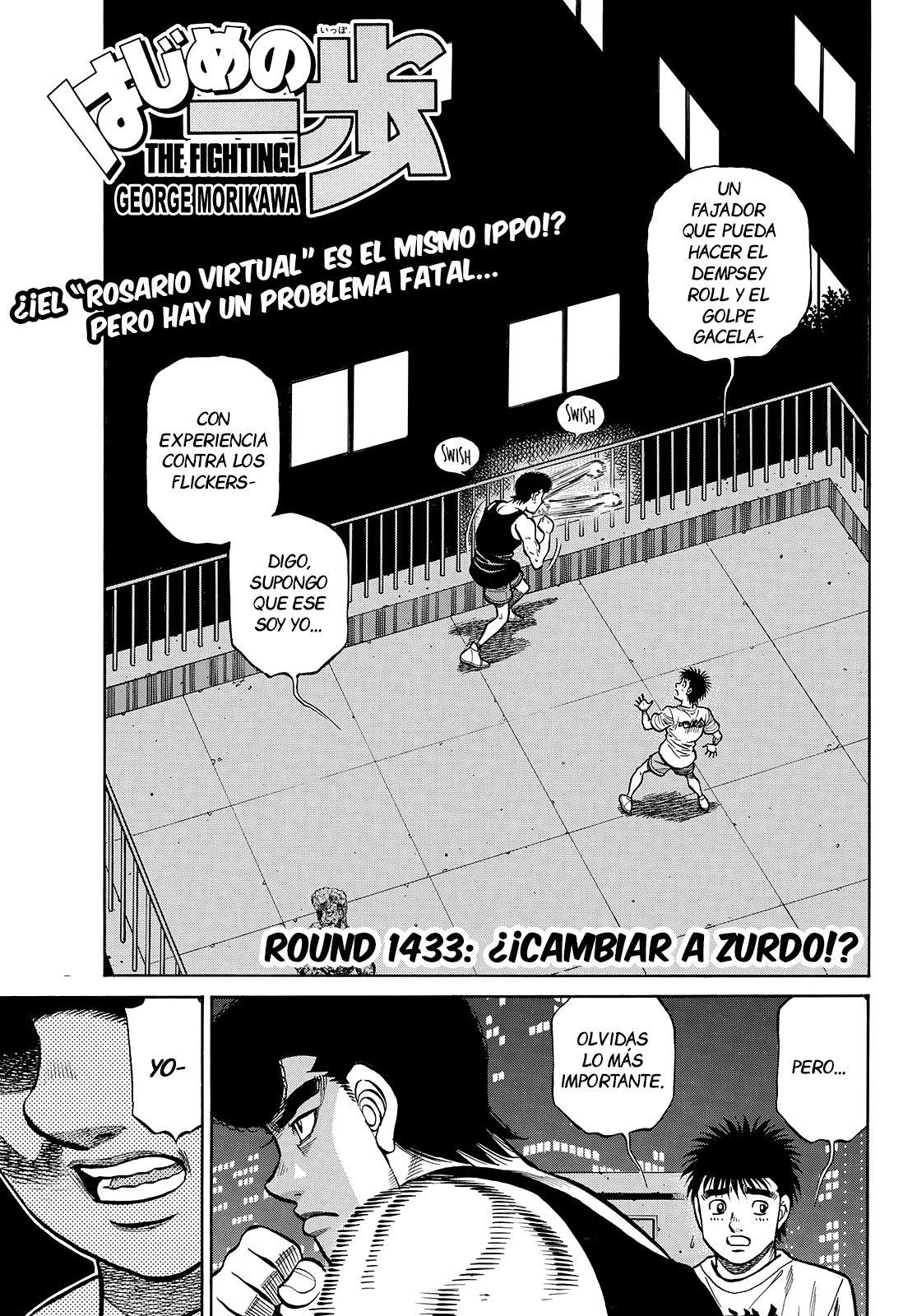 Hajime no Ippo: Chapter 1433-bf4lg - Page 1