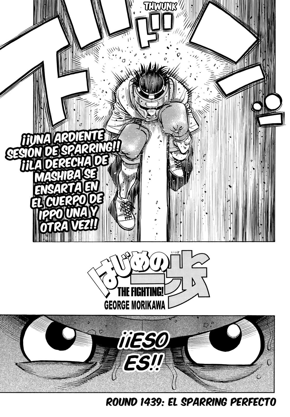 Hajime no Ippo: Chapter 1439-xhsep - Page 1