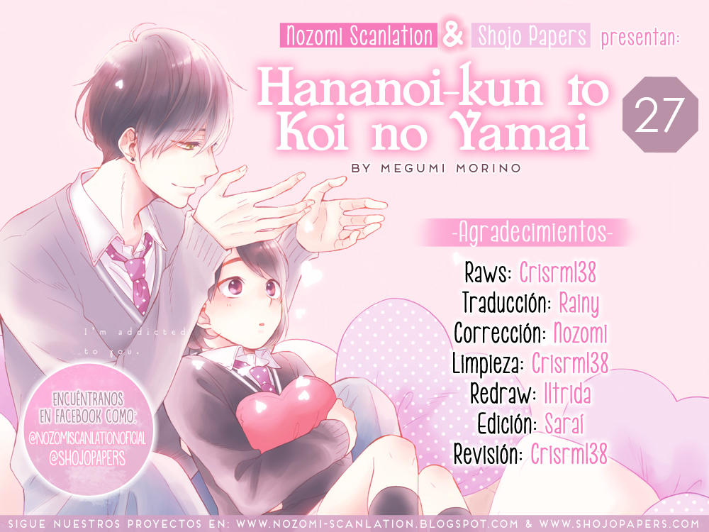 Hananoi-kun to Koi no Yamai: Chapter 27-d89n8 - Page 1