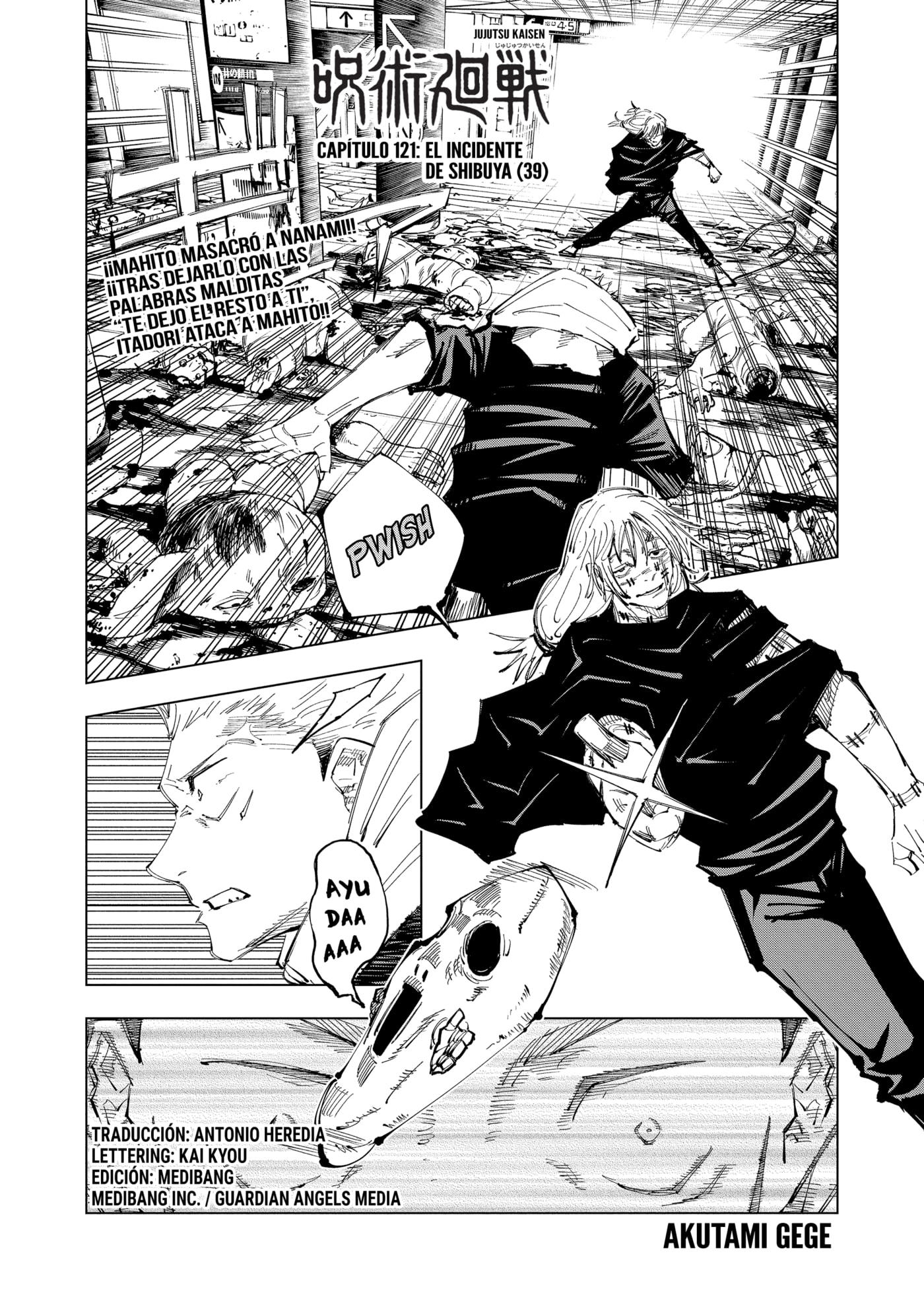 Jujutsu kaisen: Chapter 121-eui3d - Page 1