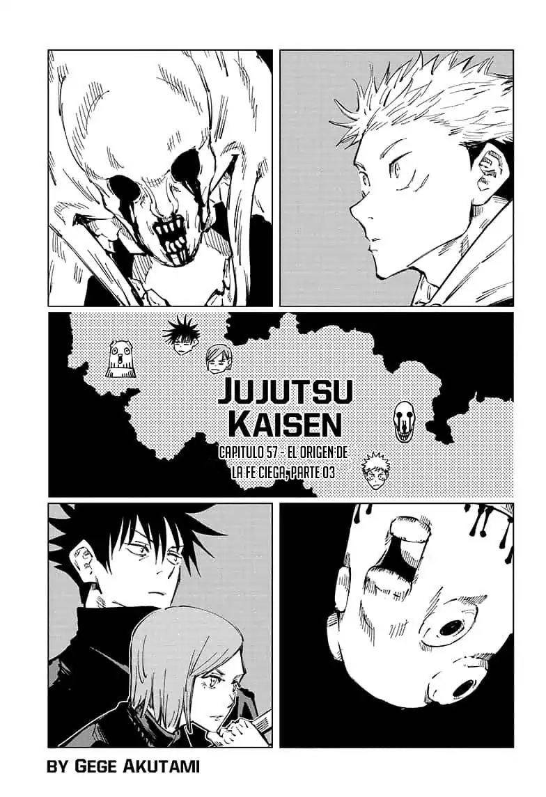 Jujutsu kaisen: Chapter 57 - Page 1