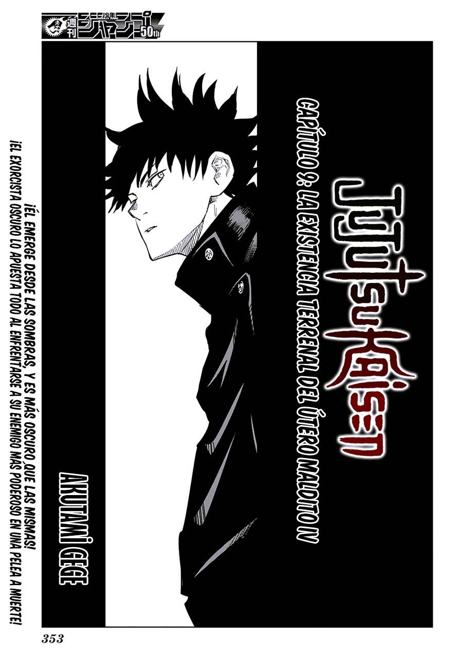 Jujutsu kaisen: Chapter 9 - Page 1