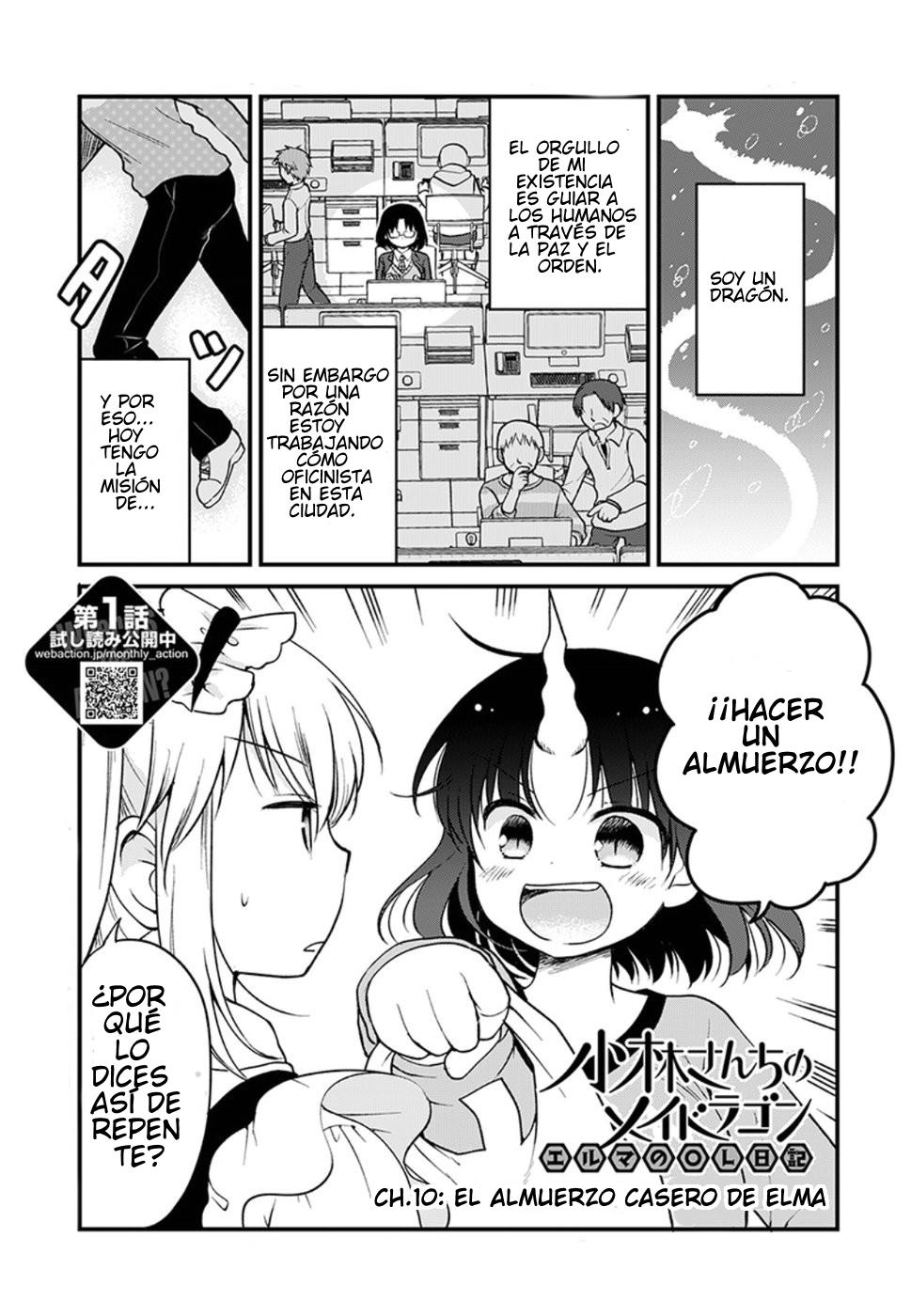 Kobayashi-san Chi no Maid Dragon: Elma OL Nikki: Chapter 10-3dx9h - Page 1