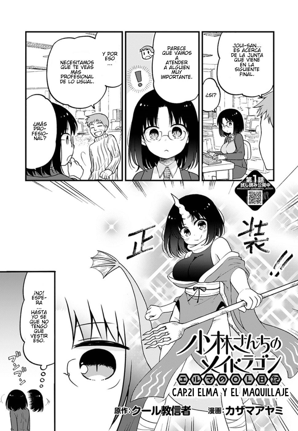 Kobayashi-san Chi no Maid Dragon: Elma OL Nikki: Chapter 21-2m9j8 - Page 1