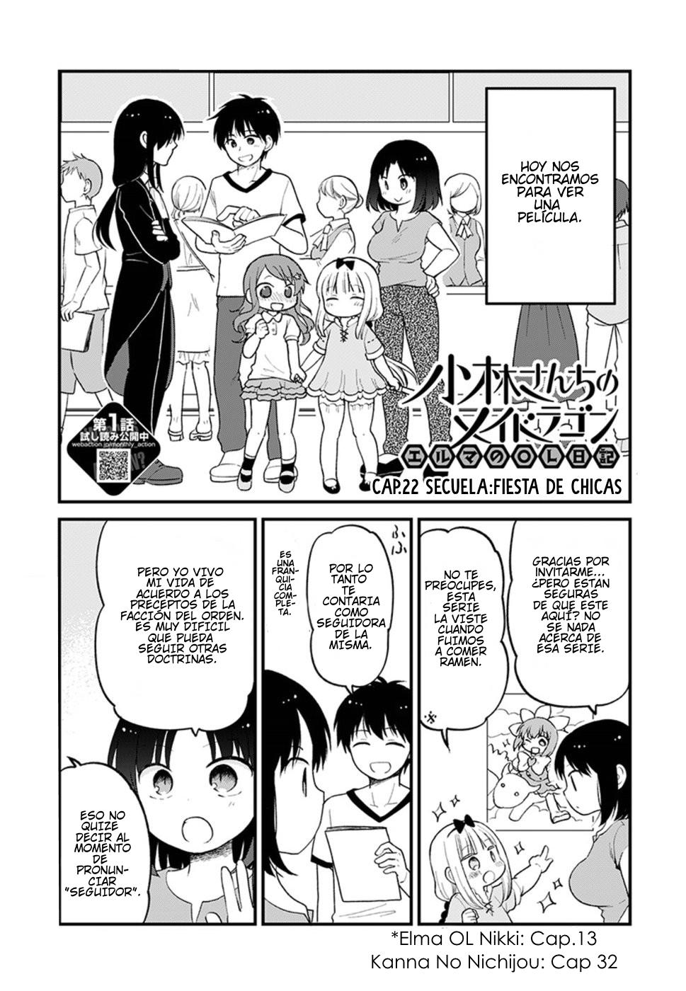 Kobayashi-san Chi no Maid Dragon: Elma OL Nikki: Chapter 22-myox2 - Page 1