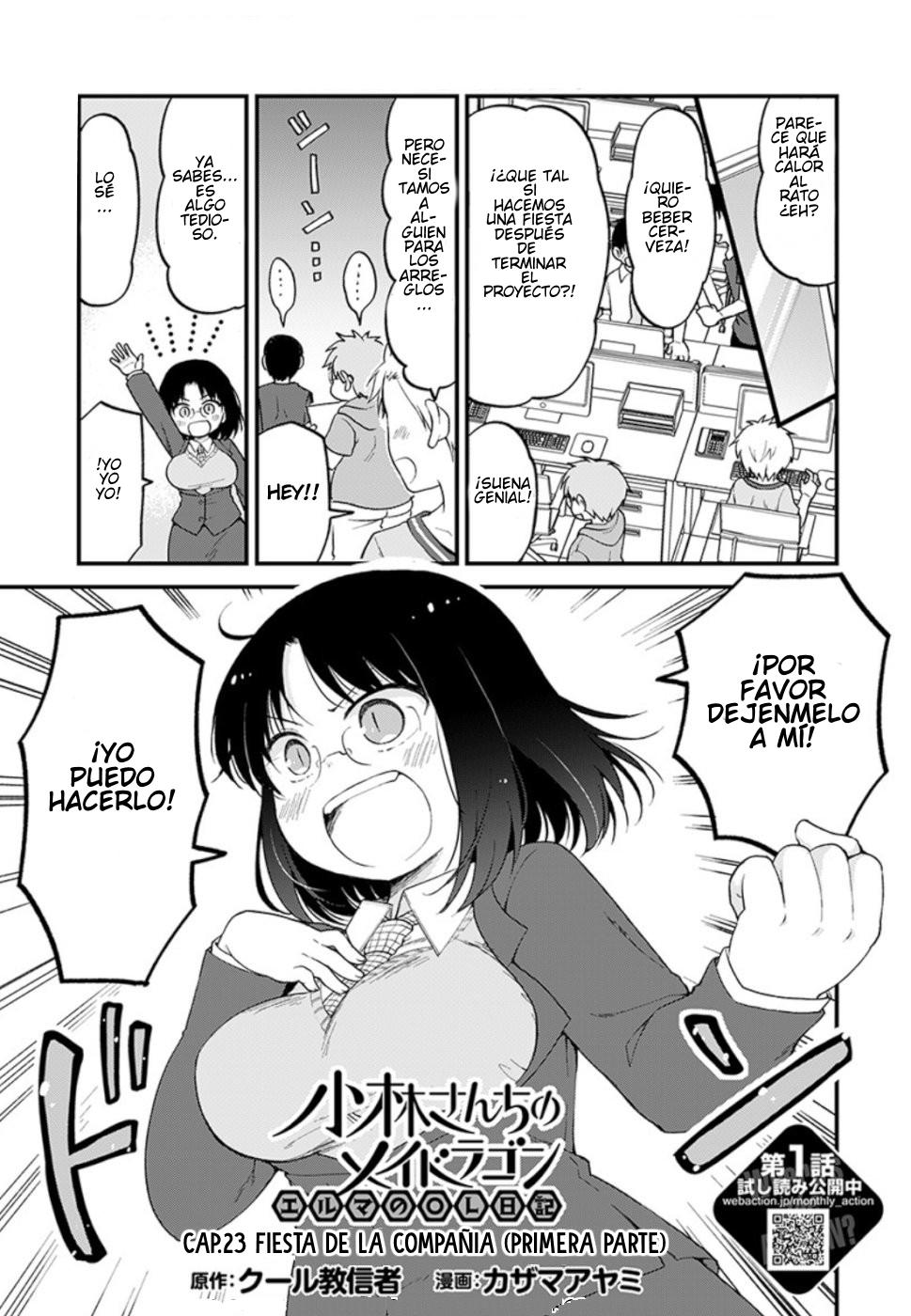 Kobayashi-san Chi no Maid Dragon: Elma OL Nikki: Chapter 23-8fvkd - Page 1