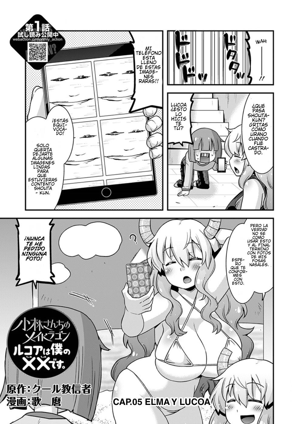 Kobayashi-san Chi no Maid Dragon: Lucoa wa Boku no xx Desu: Chapter 5-7lgzk - Page 1