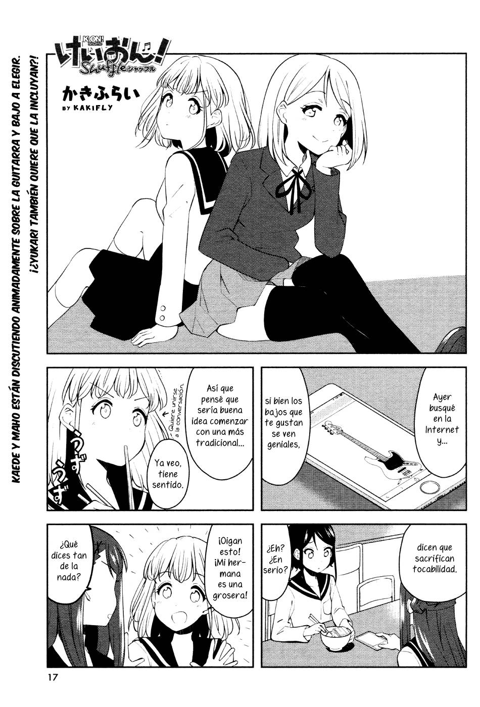 K-ON! Shuffle: Chapter 4 - Page 1