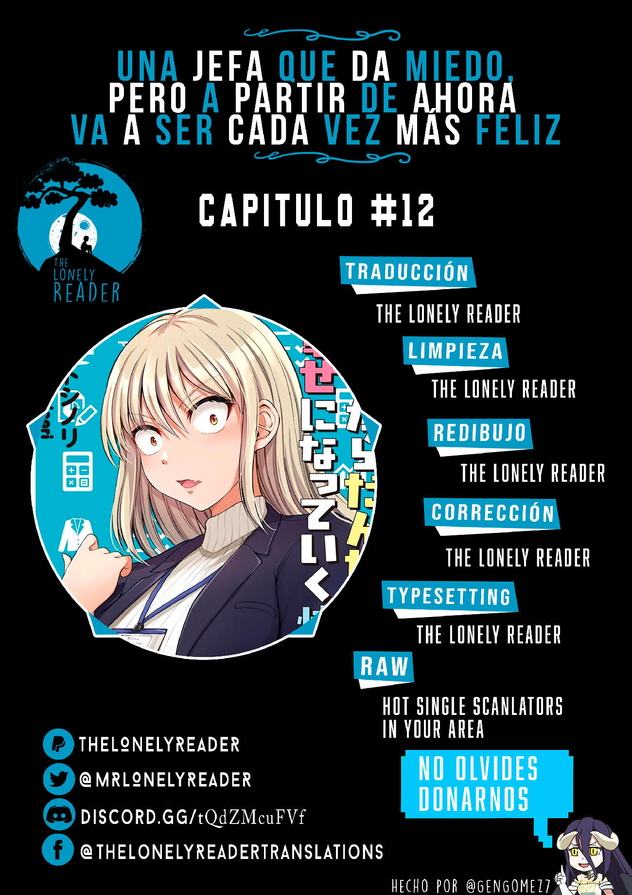 Kore kara Dandan Shiawase ni Natte Iku Kowai Onna Joushi: Chapter 12-lqj81 - Page 1