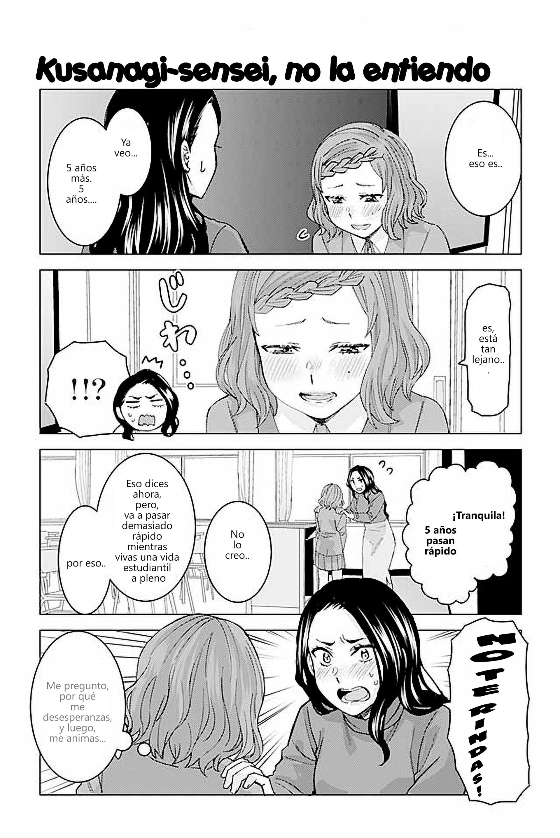 Kusanagi-sensei Is Being Tested: Chapter 166 - Page 1