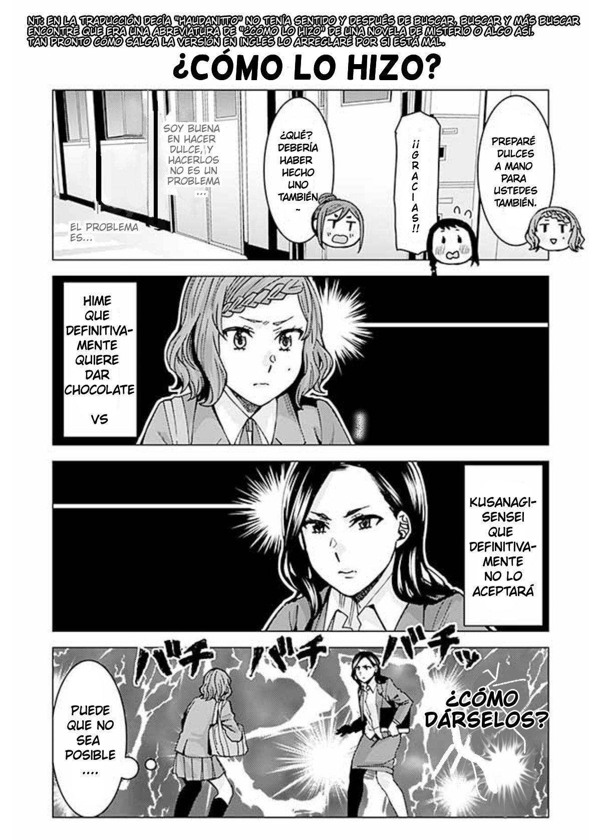 Kusanagi-sensei Is Being Tested: Chapter 209-yq33g - Page 1