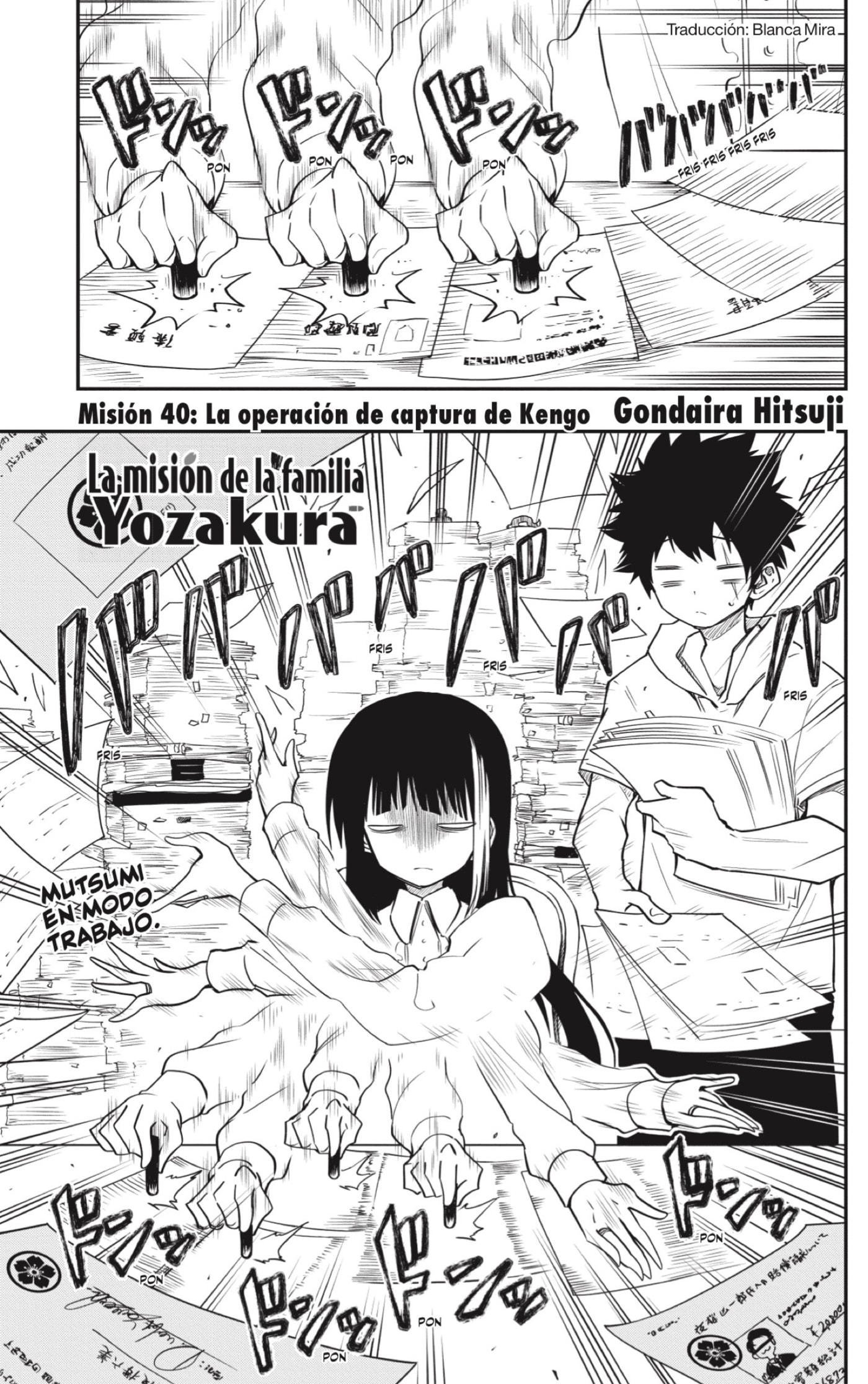 Mission: Yozakura Family: Chapter 40-67mtk - Page 1