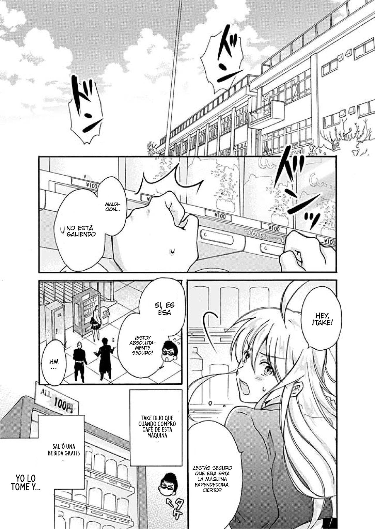 Nyotaika Yankee Gakuen - Ore no Hajimete, Nerawaretemasu.: Chapter 2 - Page 1