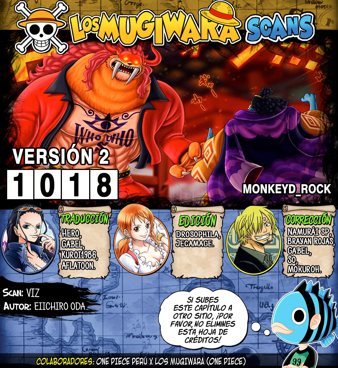 One Piece: Chapter 1018-dnp02 - Page 4