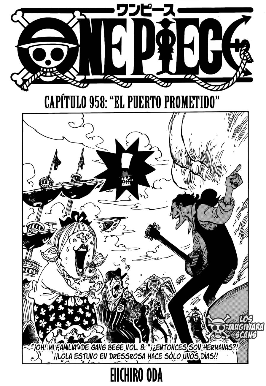 One Piece: Chapter 958 - Page 1