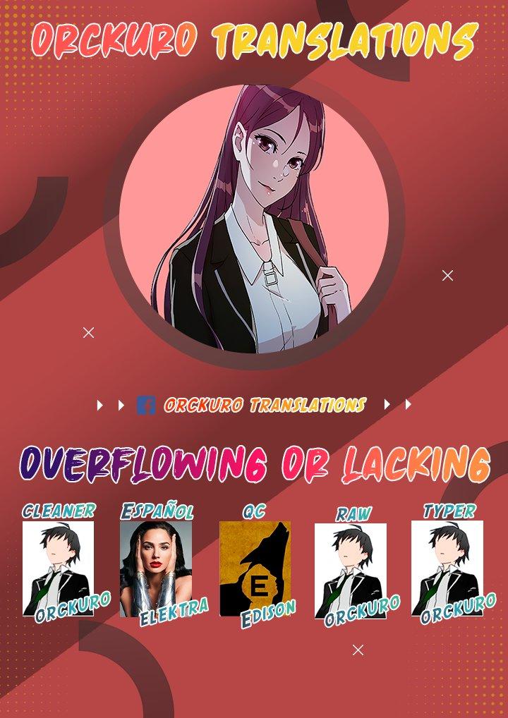 Overflowing or lacking: Chapter 9-84v12 - Page 1