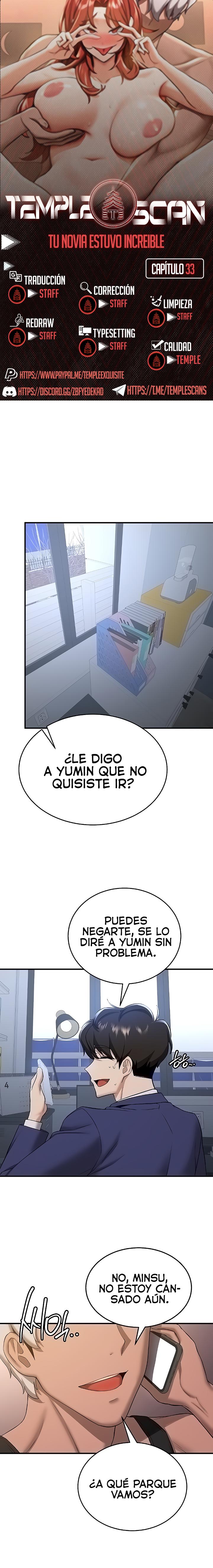 Your Girlfriend Amazing: Chapter 33-yvoyo - Page 1